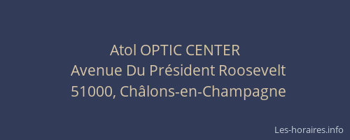 Atol OPTIC CENTER