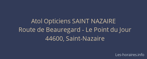 Atol Opticiens SAINT NAZAIRE