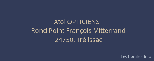 Atol OPTICIENS
