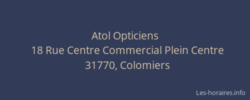 Atol Opticiens