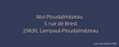 Atol Ploudalmézeau