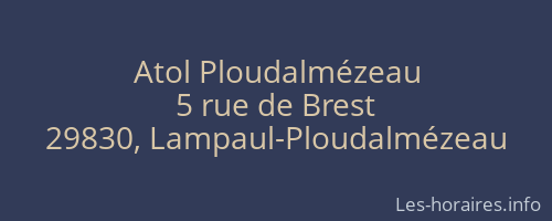 Atol Ploudalmézeau