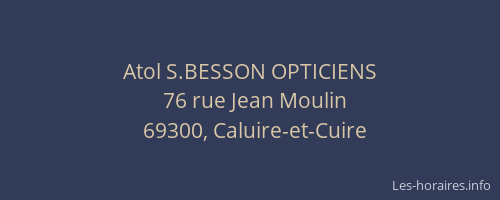 Atol S.BESSON OPTICIENS