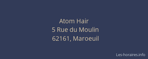 Atom Hair