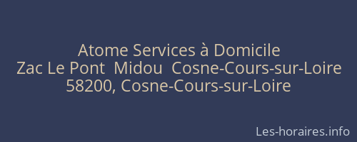 Atome Services à Domicile
