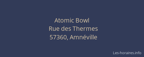 Atomic Bowl
