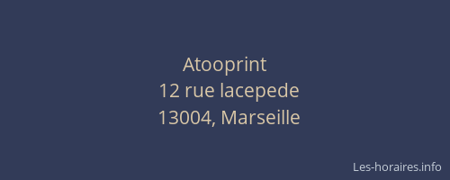 Atooprint