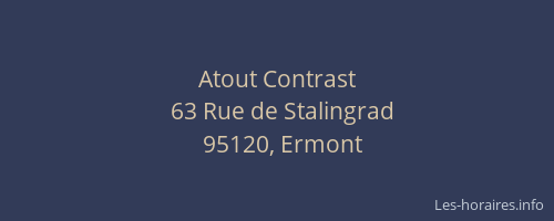 Atout Contrast