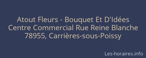 Atout Fleurs - Bouquet Et D'Idées