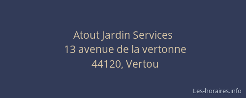 Atout Jardin Services