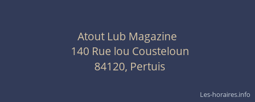 Atout Lub Magazine
