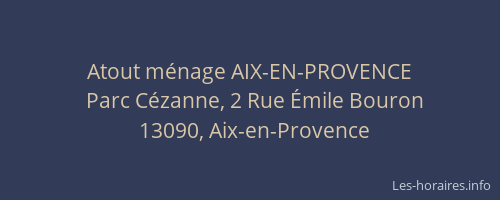Atout ménage AIX-EN-PROVENCE