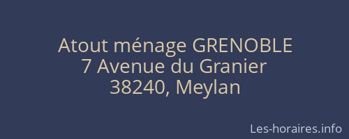 Atout ménage GRENOBLE