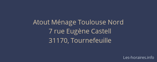 Atout Ménage Toulouse Nord