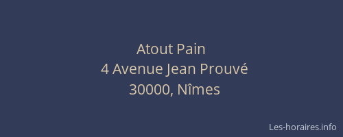 Atout Pain