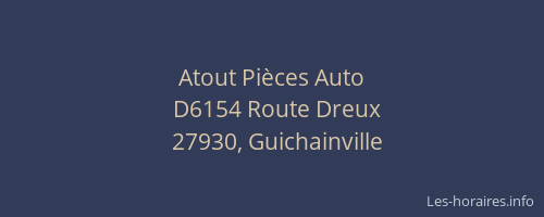 Atout Pi&egrave;ces Auto