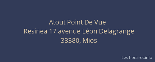 Atout Point De Vue