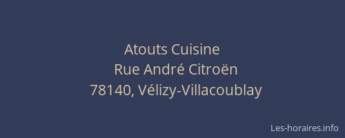Atouts Cuisine
