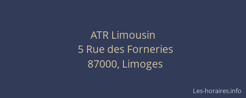 ATR Limousin