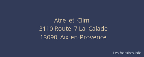 Atre  et  Clim