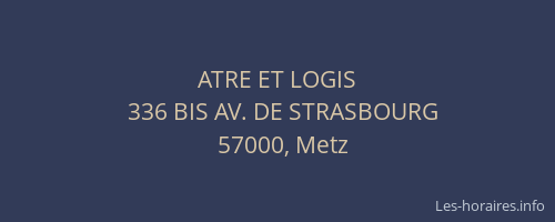 ATRE ET LOGIS
