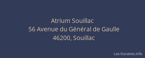 Atrium Souillac