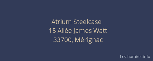 Atrium Steelcase
