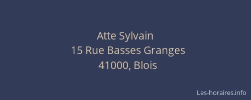 Atte Sylvain