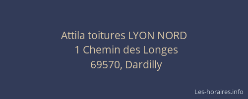 Attila toitures LYON NORD