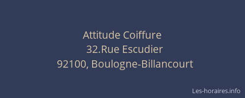 Attitude Coiffure