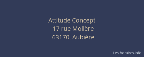 Attitude Concept