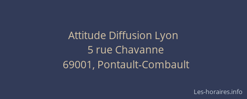 Attitude Diffusion Lyon