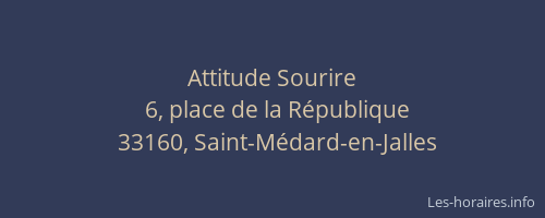Attitude Sourire