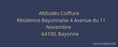 Attitudes Coiffure