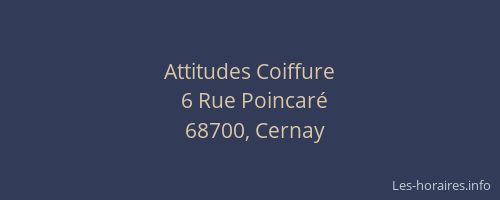 Attitudes Coiffure
