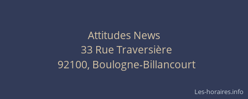 Attitudes News
