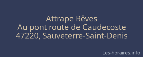 Attrape Rêves