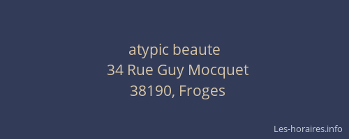 atypic beaute