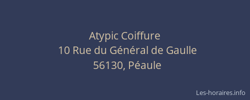 Atypic Coiffure