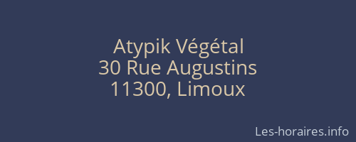 Atypik Végétal