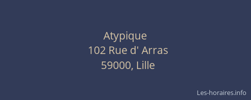 Atypique