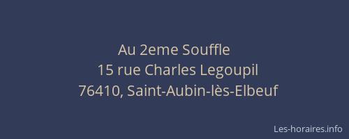 Au 2eme Souffle