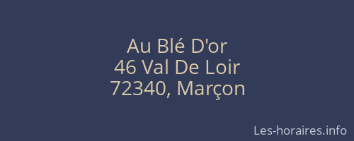 Au Blé D'or