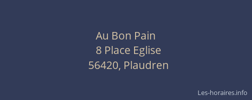 Au Bon Pain