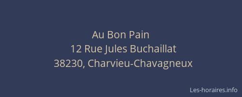 Au Bon Pain