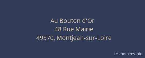 Au Bouton d'Or