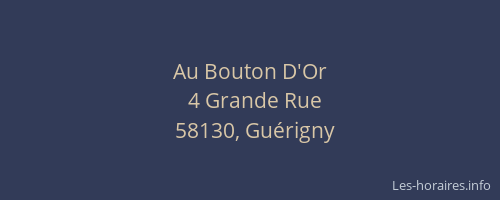 Au Bouton D'Or