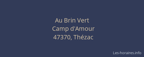 Au Brin Vert