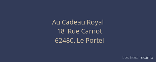 Au Cadeau Royal