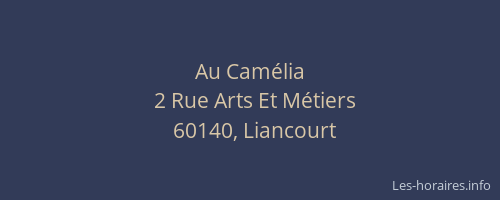 Au Cam&eacute;lia